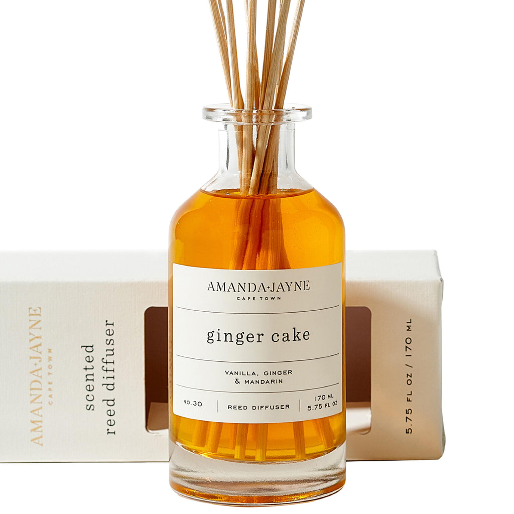 Ginger cake scented reed diffuser by Amanda-Jayne