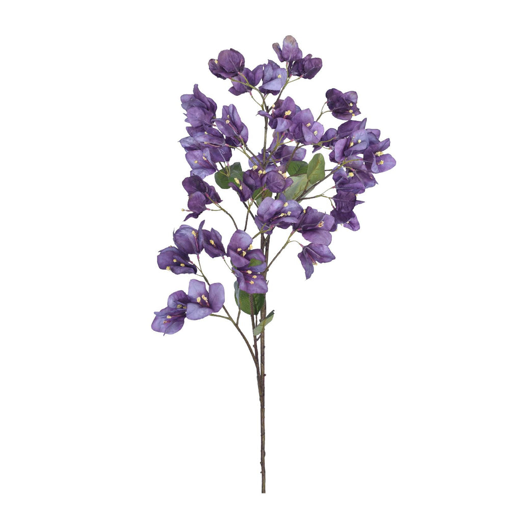 Artificial purple bougainvillea stem