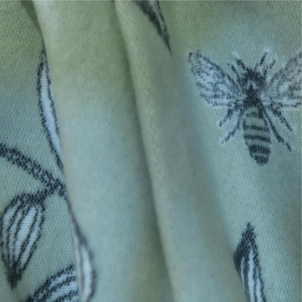 Entomology olive/black throw