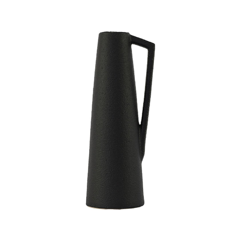 Excelcia black handled vase