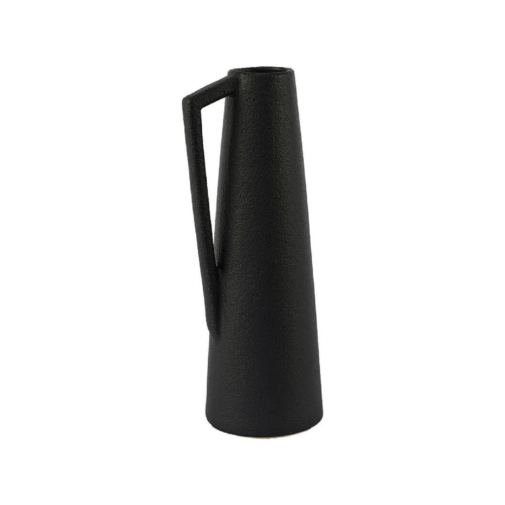 Excelcia black handled vase